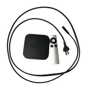 Apple TV 3rd Gen A1469 1080p HD Streaming Box W/ Remote & Power Cord
